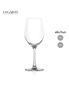 แก้วไวน์ขาว White wine glass TOKYO TEMPTATION RIESLING 260 ml จากลูคาริส Lucaris แก้วไวน์คริสตัล Crystal