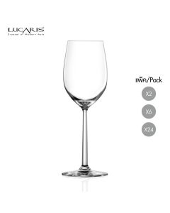 แก้วไวน์ขาว White wine glass SHANGHAI SOUL CHARDONNAY 405ml จากลูคาริส Lucaris แก้วไวน์คริสตัล Crystal