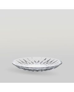 จานแก้ว Glass plate DIAMOND PLATE 7 1/2