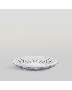 จานแก้ว Glass plate DIAMOND SAUCER 6