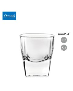 แก้วช็อต แก้วเป๊ก PLAZA SHOT 55 ml จากโอเชียนกลาส Ocean glass แก้วเป๊กดีไซน์สวย 