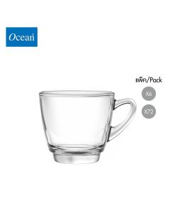 แก้วกาแฟ Glass coffee cup KENYA ESPRESSO CUP 65 ml จากโอเชียนกลาส Ocean glass  แก้วกาแฟดีไซน์สวย