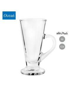 แก้วกาแฟ Glass coffee cup KENYA IRISH COFFEE MUG 230 ml จากโอเชียนกลาส Ocean glass  แก้วกาแฟดีไซน์สวย