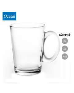 แก้วกาแฟ Glass coffee cup NOUVEAU MUG 200 ml จากโอเชียนกลาส Ocean glass  แก้วกาแฟดีไซน์สวย