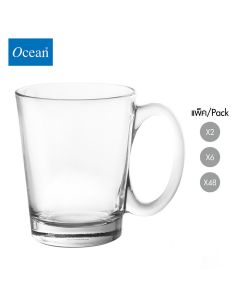 แก้วกาแฟ Glass coffee cup NOUVEAU MUG 315 ml จากโอเชียนกลาส Ocean glass  แก้วกาแฟดีไซน์สวย