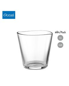 แก้วน้ำ Water glass CENTIQUE DOUBLE ROCK  345 ml จากโอเชียนกลาส Ocean glass แก้วดีไซน์สวย