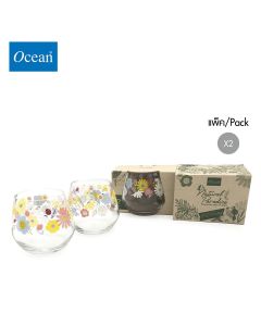 แก้วน้ำ Water glass  DP MEADOW FLOWER_LEXINGTON ROCK จากโอเชียนกลาส Ocean glass แก้วดีไซน์สวย