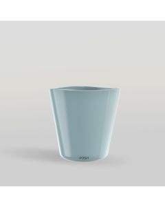 แก้วน้ำ Water glass BRIO Foggy Blue Double Rock 345 ml จากพอช POSHcreativeliving แก้วน้ำดีไซน์สวย