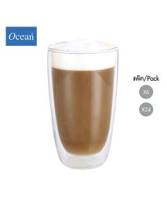 แก้วน้ำสองชั้น Double wall glass DOPPIO-HI BALL 430 ml จากโอเชียนกลาส Ocean glass แก้วน้ำสองชั้นราคาถูก