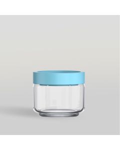 ขวดโหล Storage jar STAX JAR 325 ml (BLUE)  จากโอเชียนกลาส Ocean glass ขวดโหลดีไซน์สวย