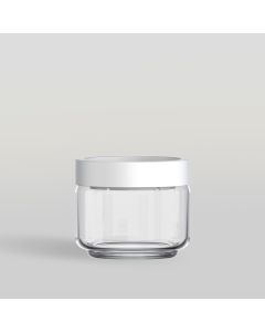ขวดโหล Storage jar STAX JAR 325 ml (WHITE) จากโอเชียนกลาส Ocean glass ขวดโหลดีไซน์สวย