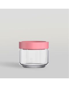 ขวดโหล Storage jar STAX JAR 325 ml (PINK) จากโอเชียนกลาส Ocean glass ขวดโหลดีไซน์สวย