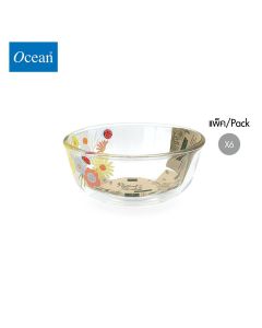 ชามแก้ว Glass bowl DP MEADOW FLOWER Assurance Bowl 4 1/2