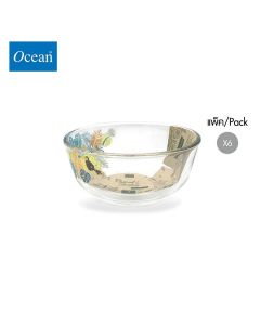 ชามแก้ว Glass bowl DP JUNGLE LEAVES Assurance Bowl 4 1/2