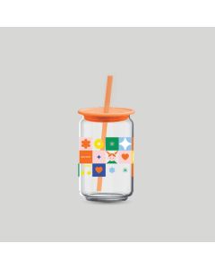 เซตของขวัญ แก้วน้ำ JOYFUL PERSONAL GLASS 650 ML - ENJOY DANCING
