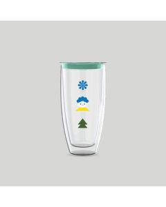 เซตของขวัญ แก้วน้ำสองชั้น LIFESTYLE DOUBLE WALL GLASS 560 ML – OUTDOOR FUN