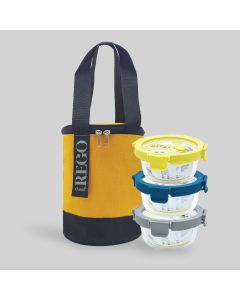 เซตกล่องข้าวพร้อมกระเป๋า REGO HAPPY KIT – YELLOW SUNSHINE
