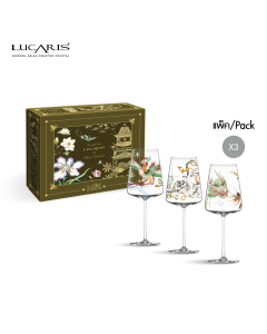 Golden Horizon 2025 ชุดของขวัญแก้วไวน์ The Collective Golden Horizon 770ml (Set of 3)