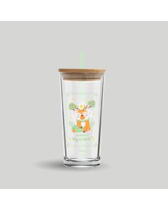 แก้วน้ำ Deer Destiny Personal Glass 570 ml - Green