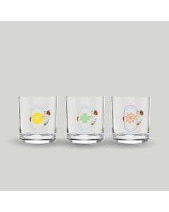 ชุดแก้วน้ำ Neko Fortune Drinking Set 285 ml - Blue