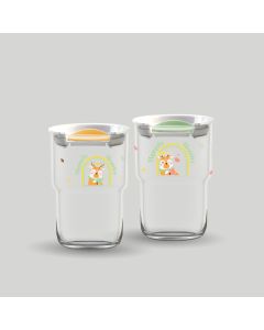 ชุดแก้วน้ำ Deer Destiny Couple Set 460 ml - Green