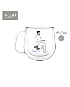 Own Your Vibes ชุดของขวัญแก้วน้ำสองชั้น Groove Mug Beyond 360ml