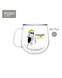 Own Your Vibes แก้วน้ำสองชั้น Groove Mug Muse 360ml