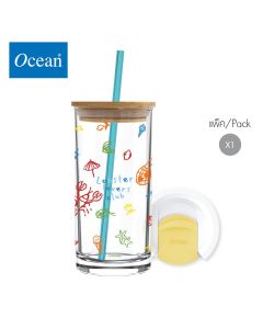 เซตแก้วน้ำ SUMMER ON THE BEACH Personal glass 570 ml